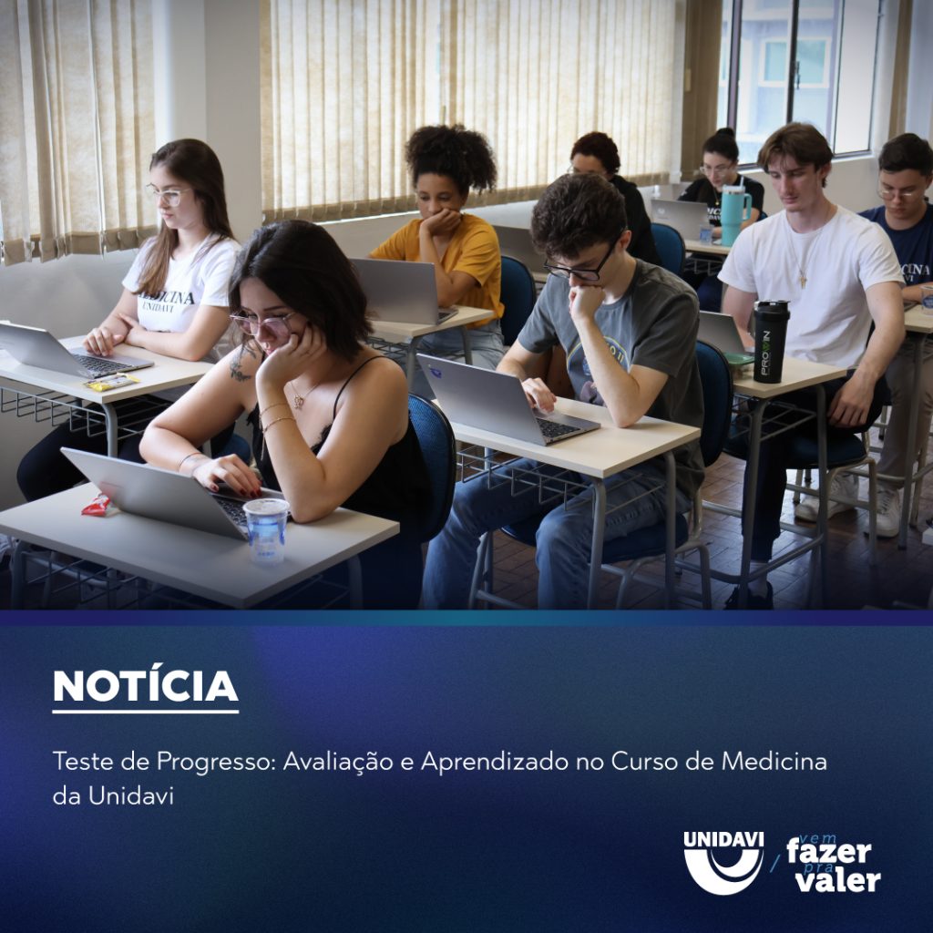 Teste de Progresso: Avaliação e Aprendizado no Curso de Medicina da Unidavi