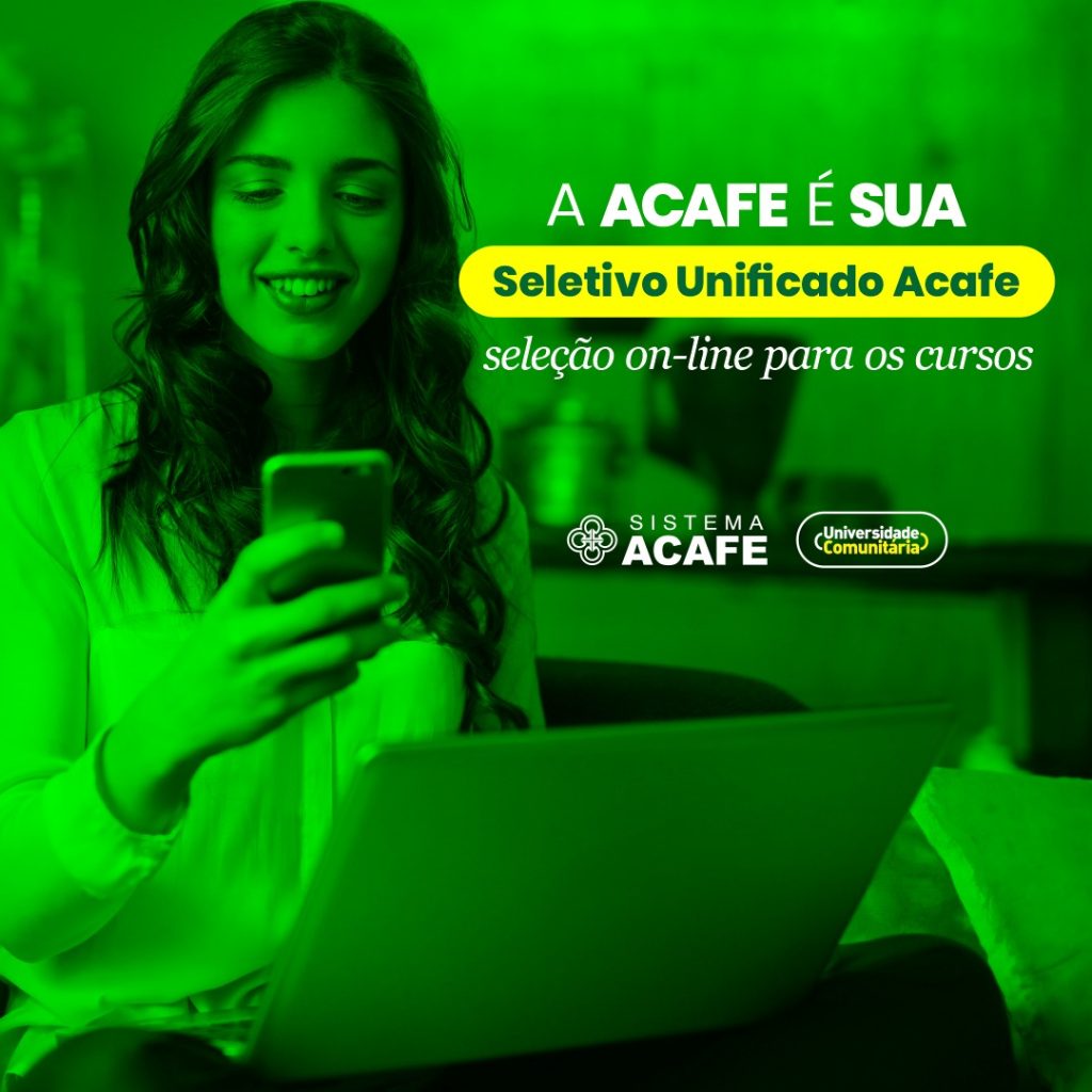 Vestibular Acafe agora é SUA - Universo UNIDAVI