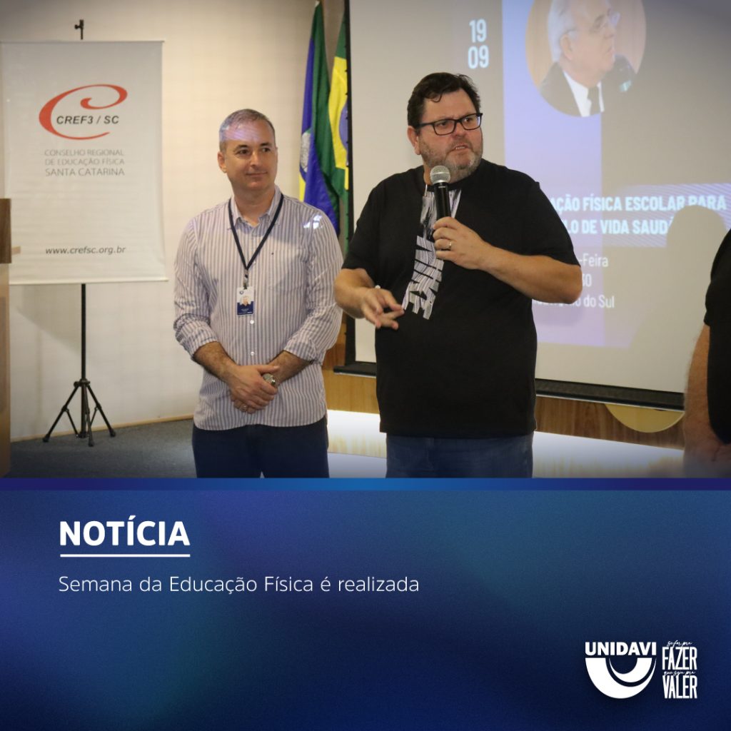 Semana da Educação Física é realizada
