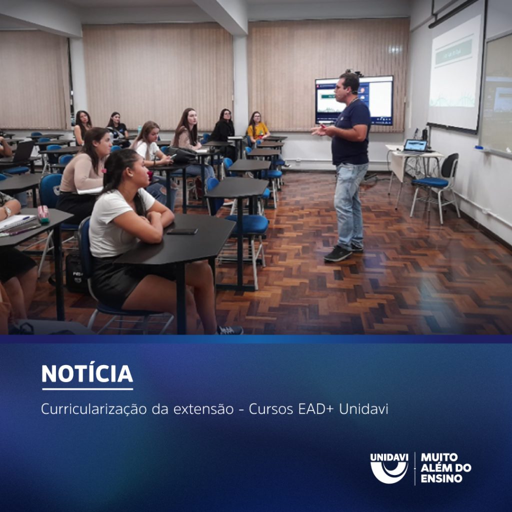 Curricularização da extensão – Cursos EAD+ Unidavi (#4)