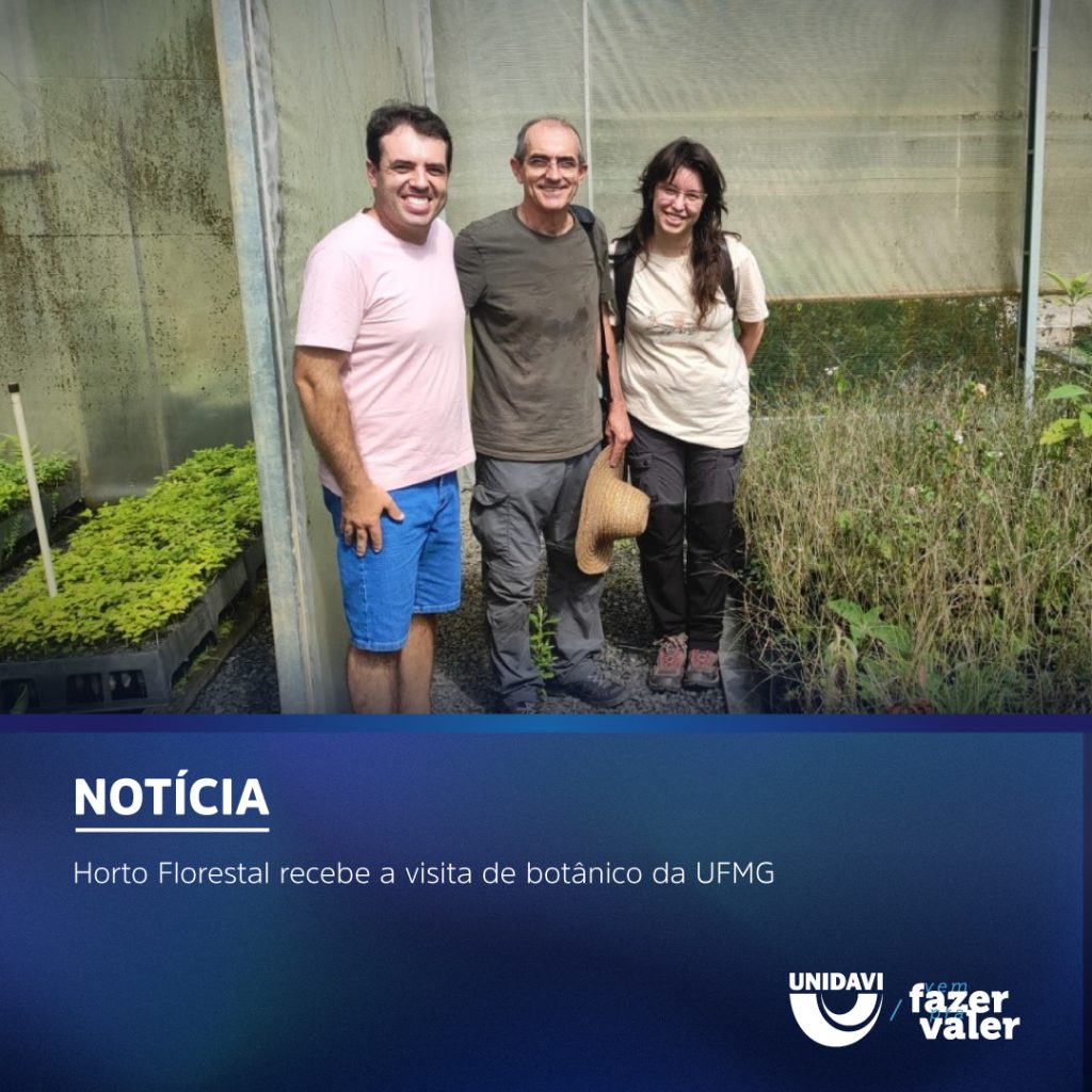 Horto Florestal recebe a visita de botânico da UFMG