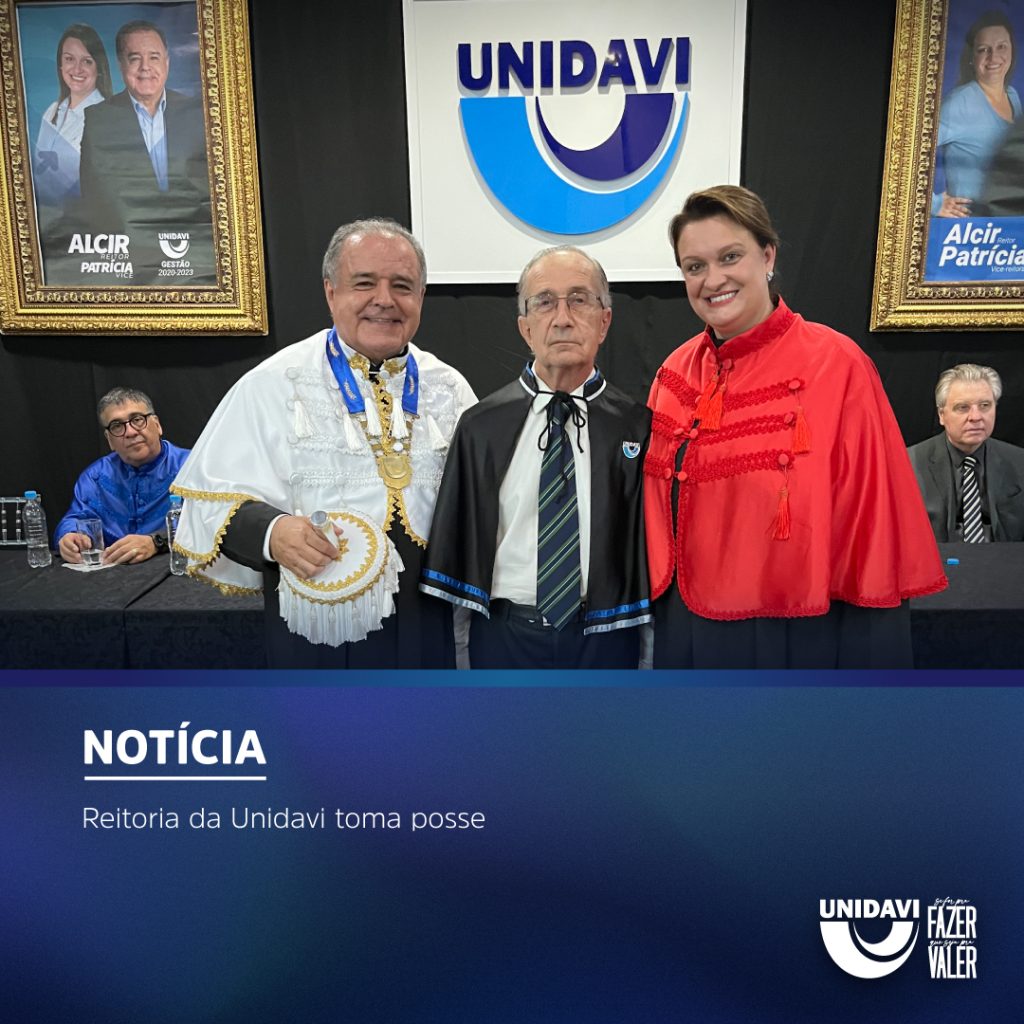 Reitoria da Unidavi toma posse