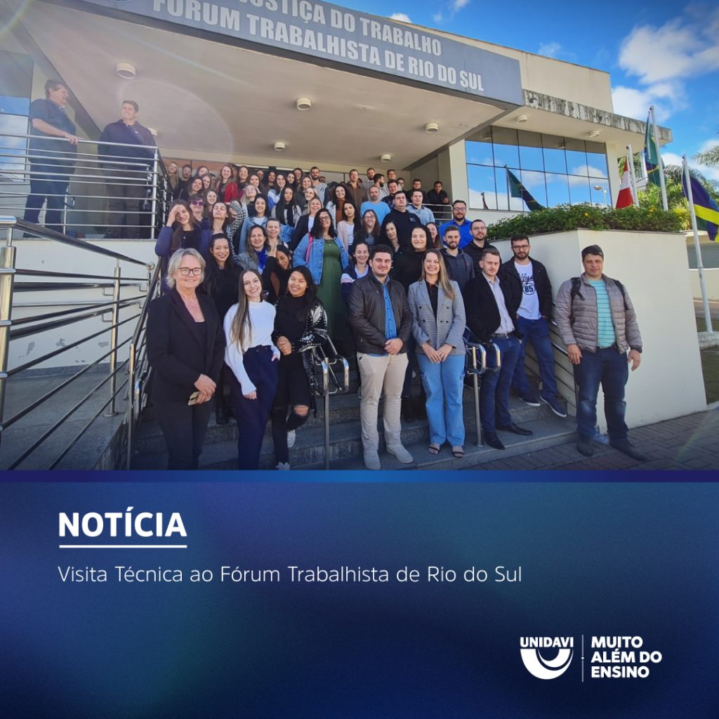 Visita Técnica ao Fórum Trabalhista de Rio do Sul