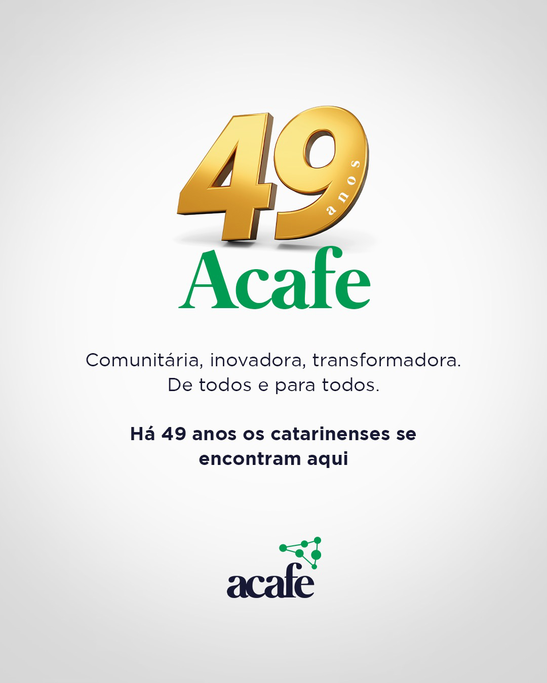 A Acafe completa 49 anos de existência - Universo UNIDAVI