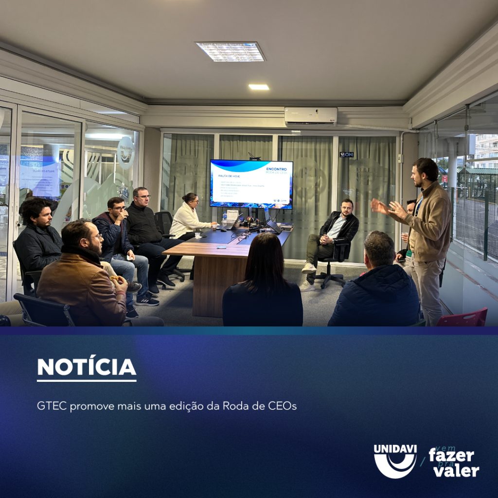 GTEC promove mais uma edição da Roda de CEOs