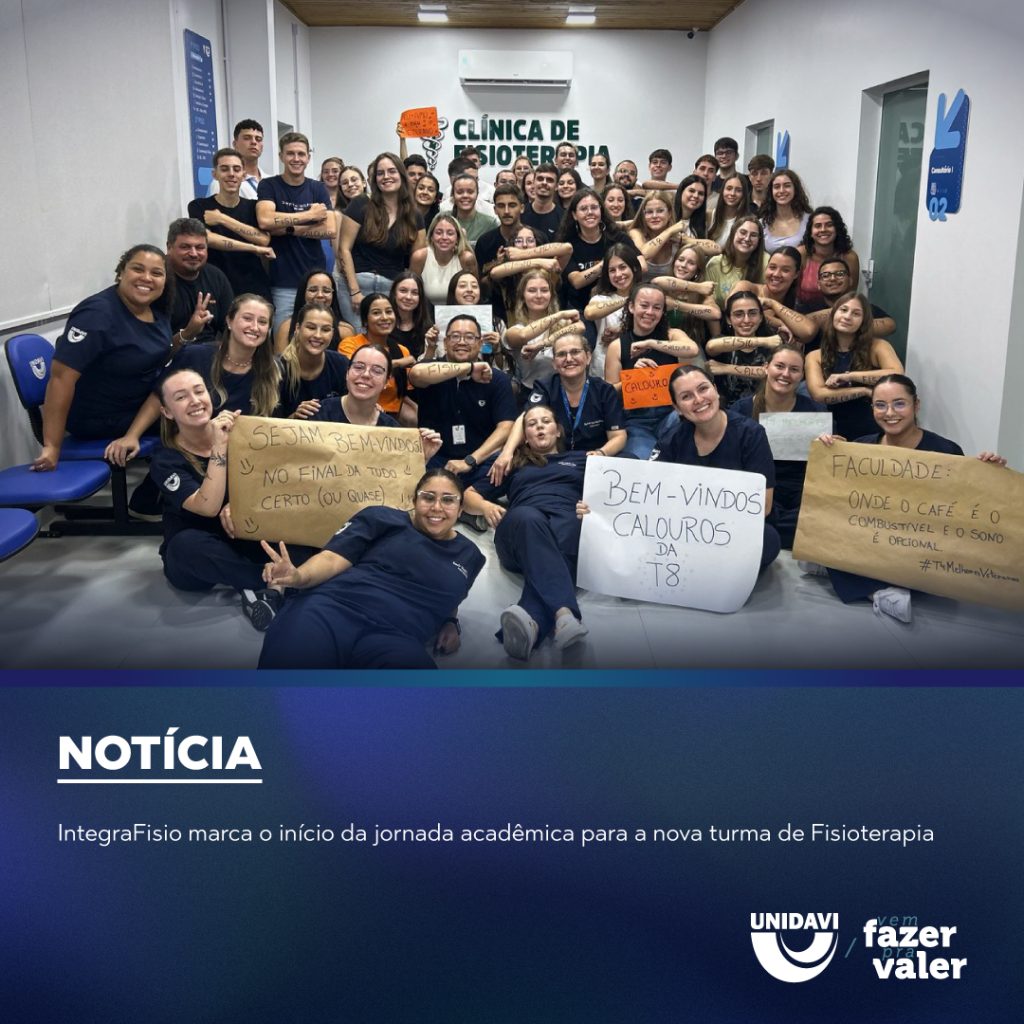 IntegraFisio marca o início da jornada acadêmica para a nova turma de Fisioterapia