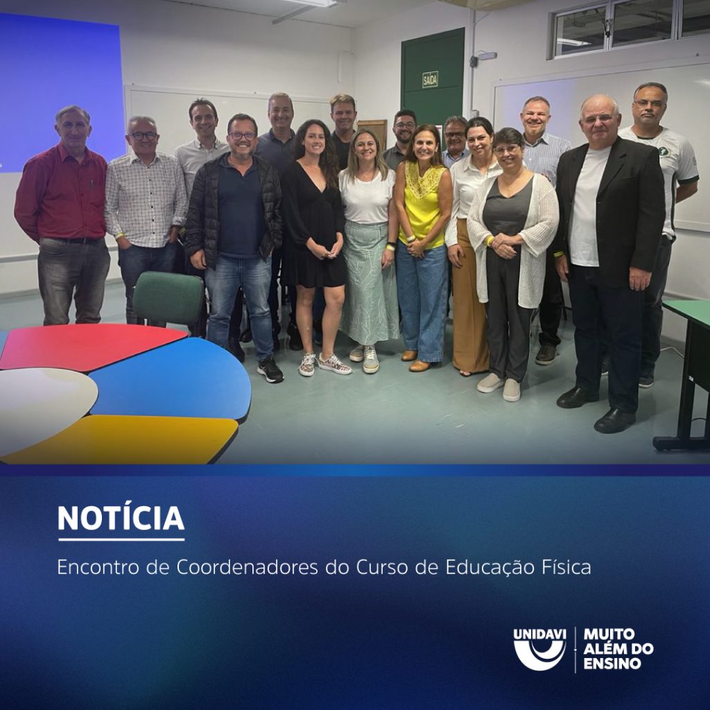 Encontro de Coordenadores do Curso de Educação Física