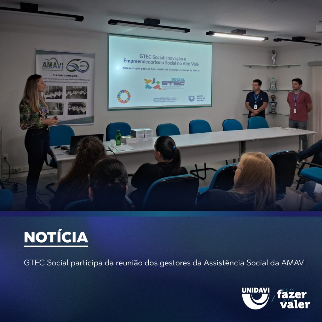 GTEC Social participa da reunião dos gestores da Assistência Social da AMAVI
