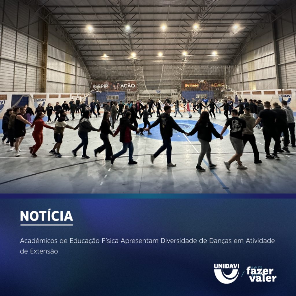 Acadêmicos de Educação Física Apresentam Diversidade de Danças em Atividade de Extensão