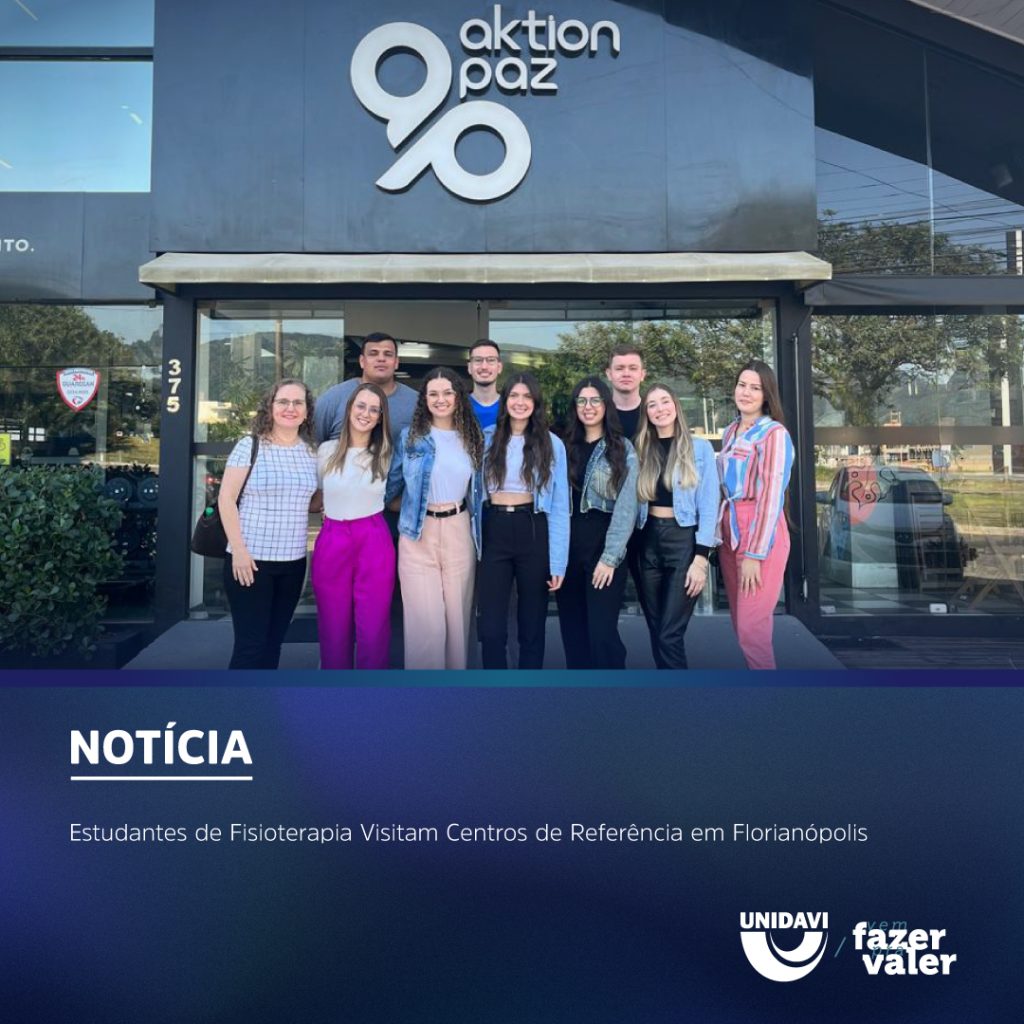 Estudantes de Fisioterapia Visitam Centros de Referência em Florianópolis