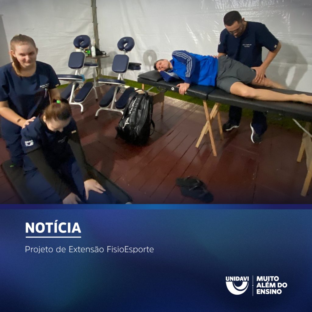 Curso de Fisioterapia realiza projeto de extensão FisioEsporte