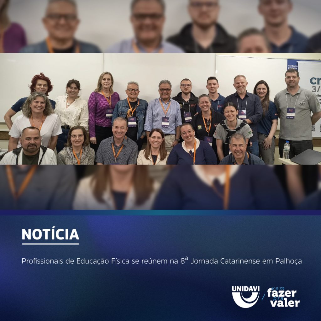 Profissionais de Educação Física se reúnem na 8ª Jornada Catarinense em Palhoça