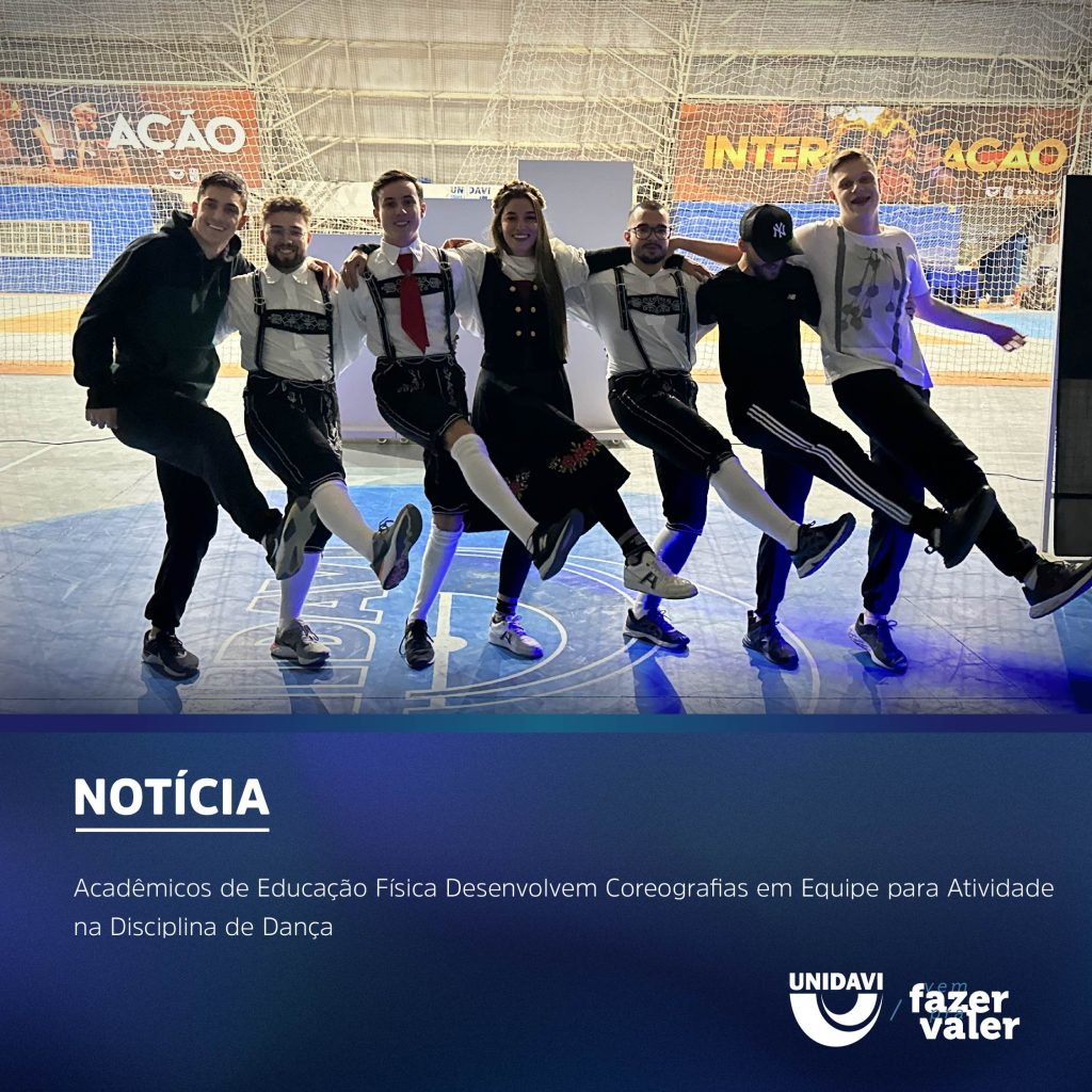 Acadêmicos de Educação Física Desenvolvem Coreografias em Equipe para Atividade na Disciplina de Dança