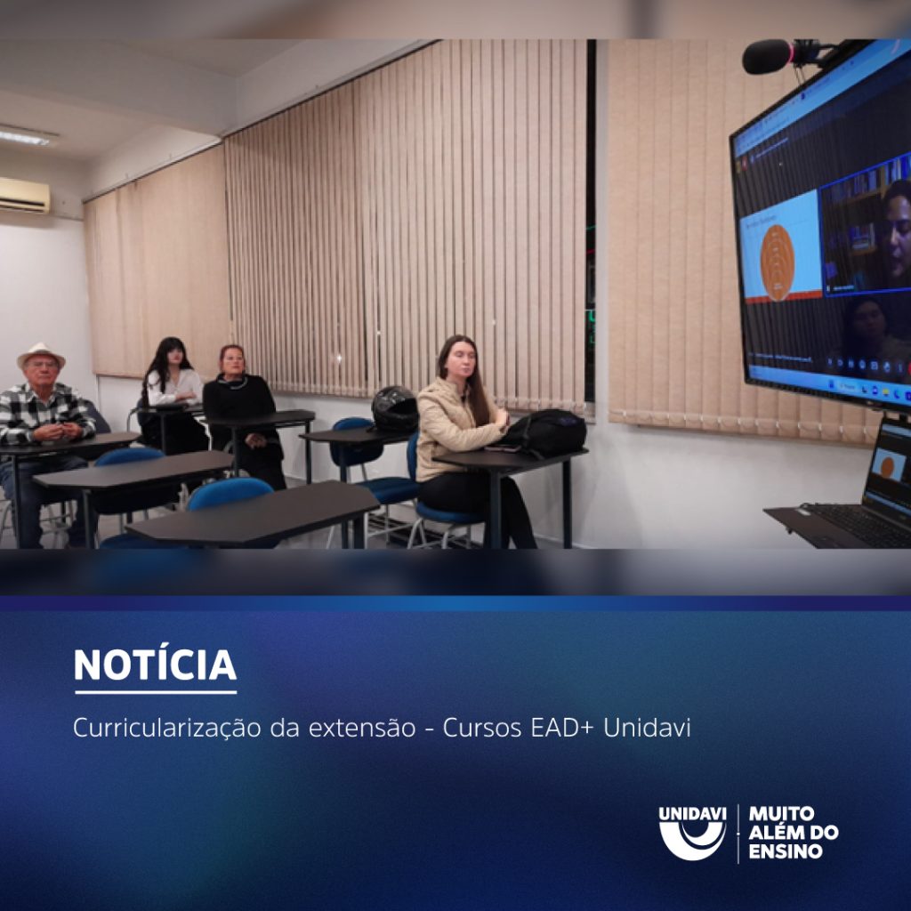 Curricularização da extensão – Cursos EAD+ Unidavi (#1)