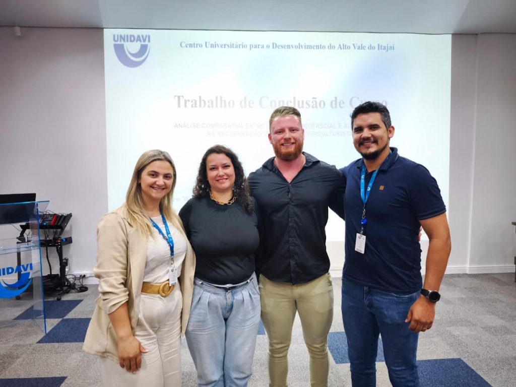 TCC Fisioterapia Unidavi: apresentações da 4ª turma em 2025