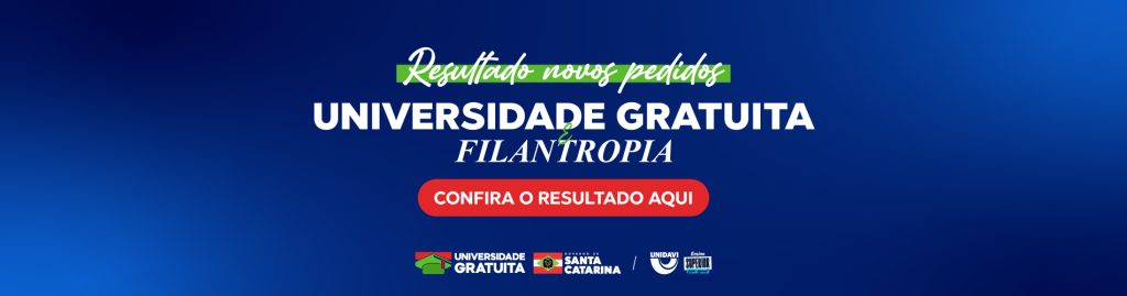 Resultado das Bolsas Universidade Gratuita & Filantropia – 1/2026