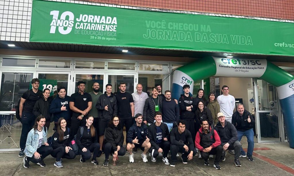 Unidavi marca presença na 10ª Jornada Catarinense de Educação Física